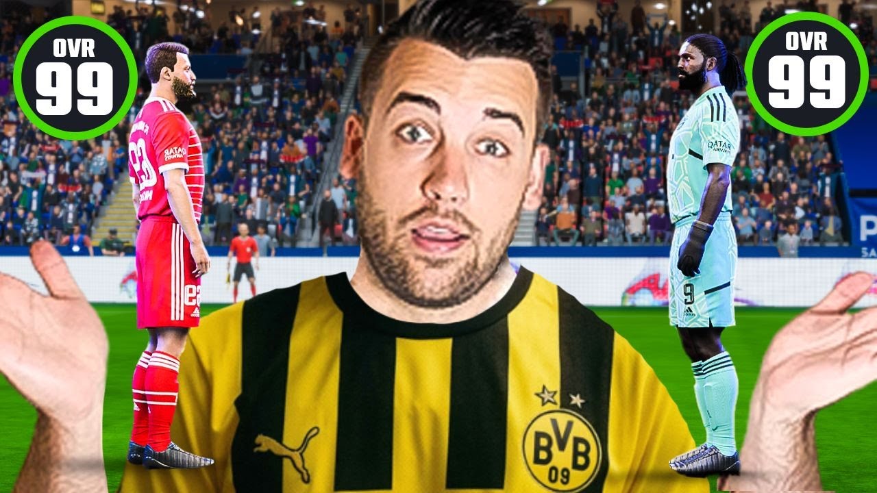 99 Rated Goalkeeper vs. 99 Rated Attacker