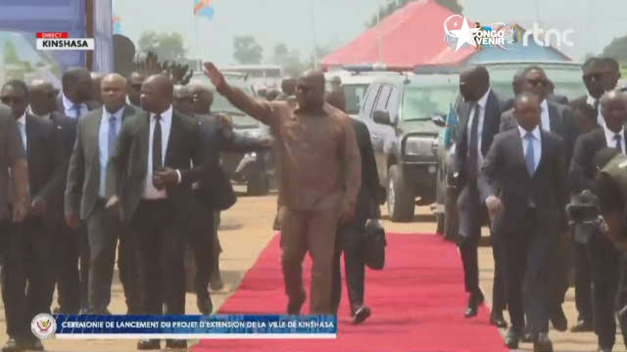🔴 DIRECT: URGENT!!! CEREMONIE DE LANCEMENT DE PROJET D' EXTENSION DE LA VILLE DE KINSHASA A MALUKU