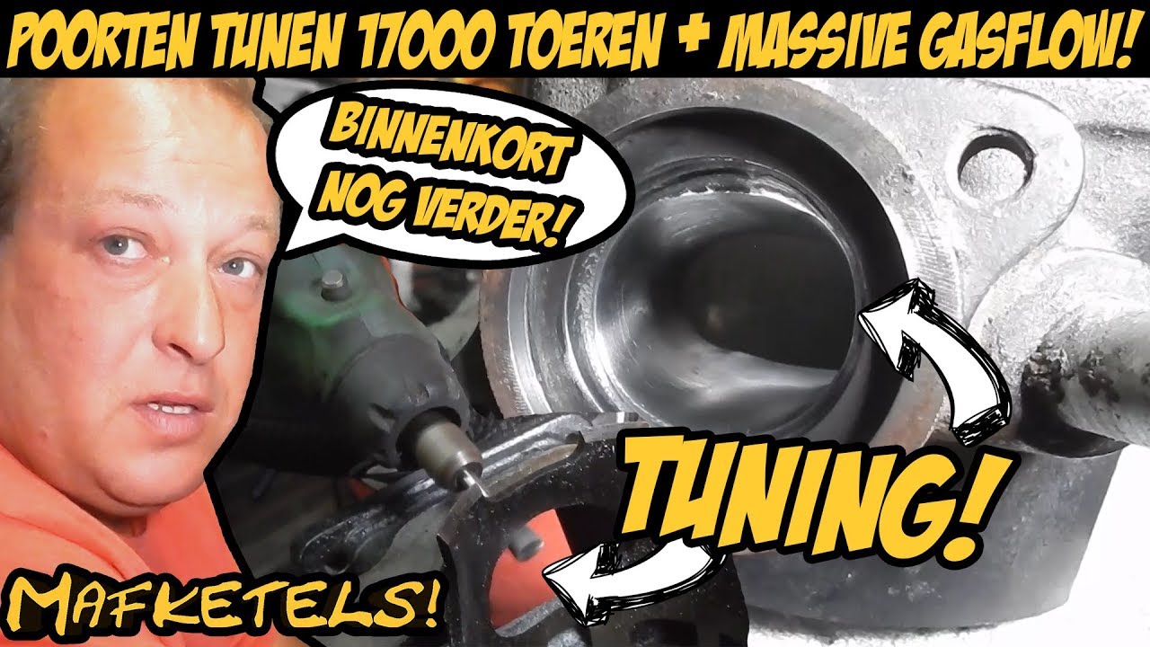 Honda NSR MALOSSI Cafe Racer Build Afl 23 CILINDER TUNEN | NOG MEER OPVOEREN
