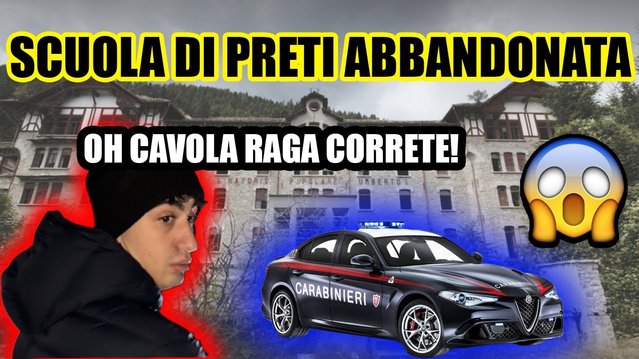 SCUOLA DI PRETI ABBANDONATA *CI HANNO TROVATO*
