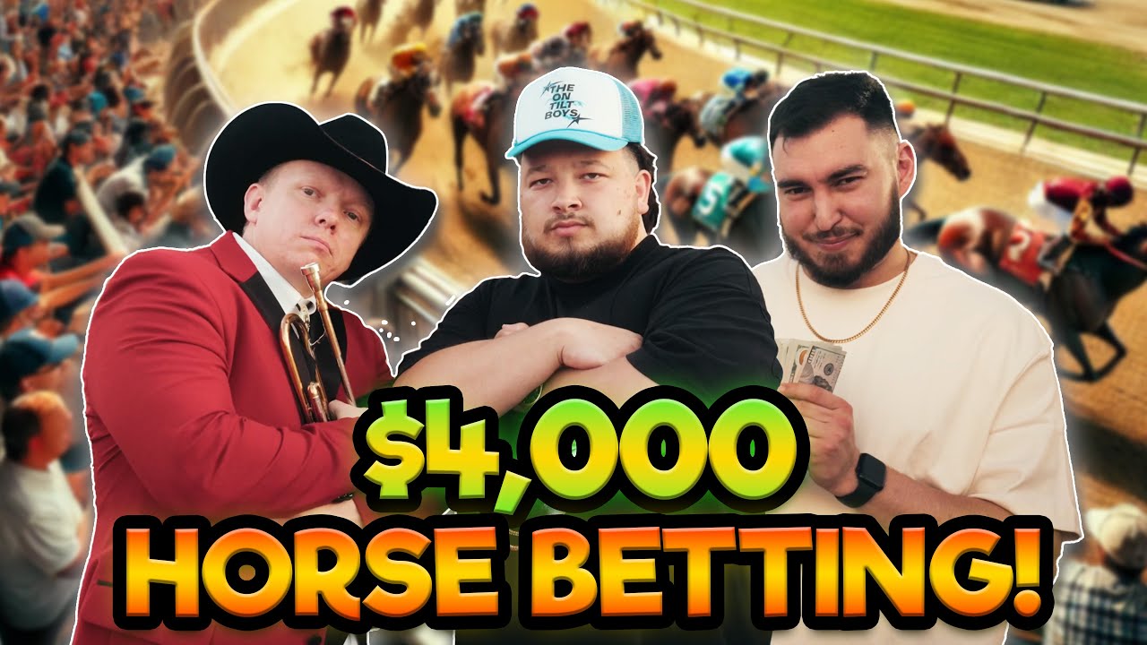INSANE High Limit Horse Race Betting! ($4,000)