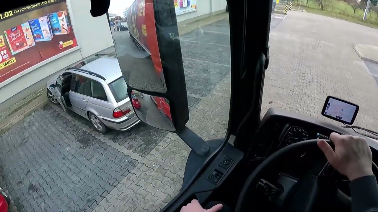 Myślałem że będzie gorzej. POV praca kierowcy ciężarówki