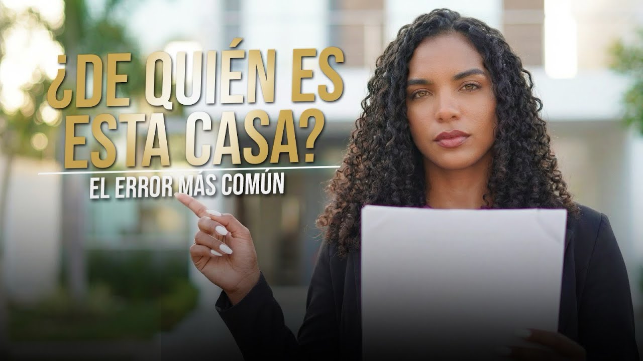 ¿CÓMO PONGO UNA CASA A MI NOMBRE? ⚠️