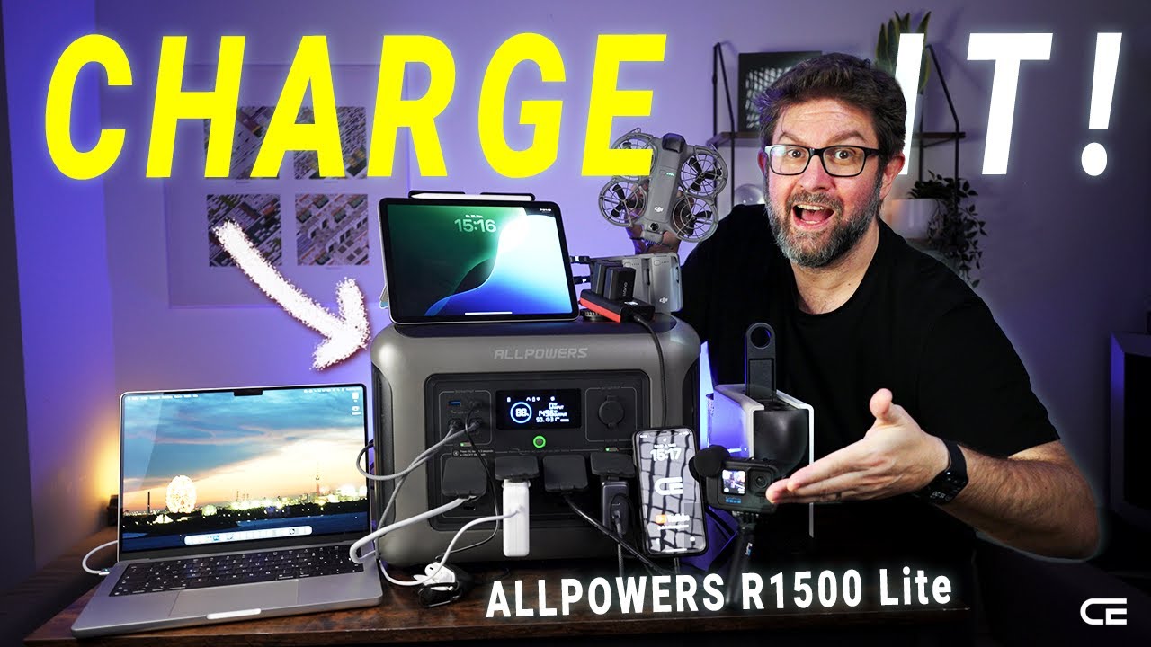 Обзор ALLPOWERS R1500 Lite — ДЕЙСТВИТЕЛЬНО ли он может все это зарядить?
