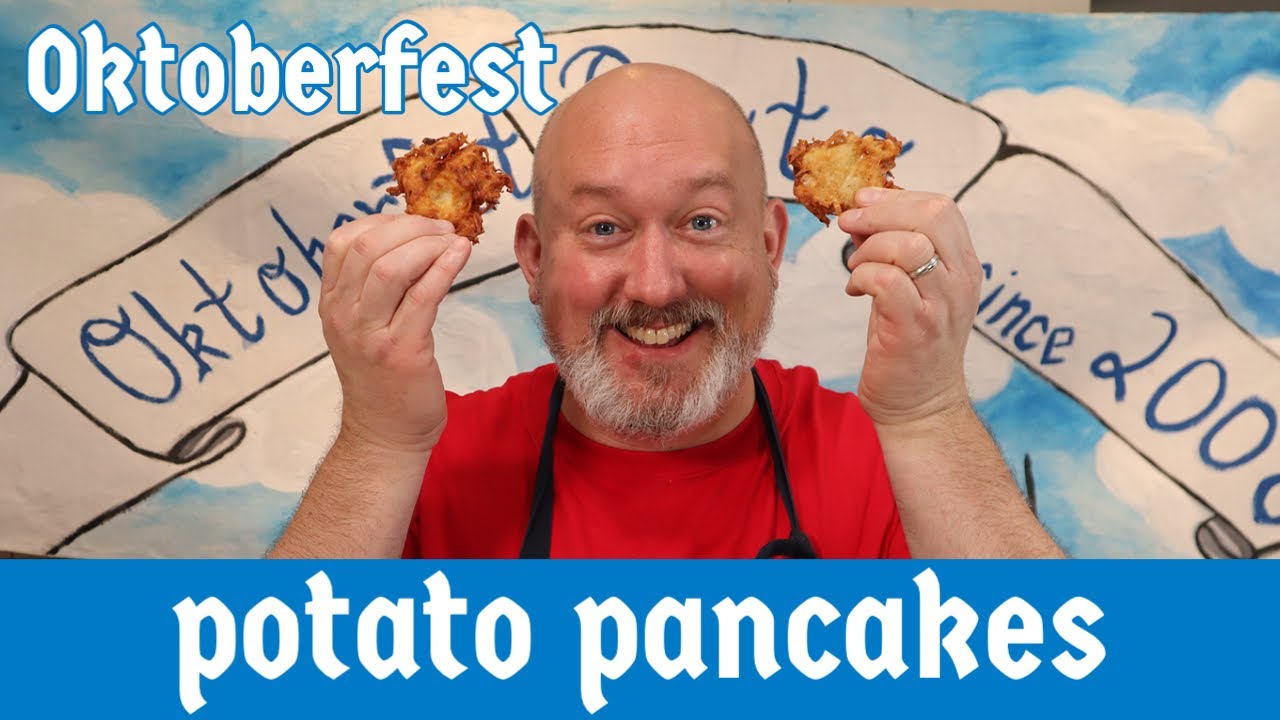 CRISPY Potato Pancakes for Oktoberfest