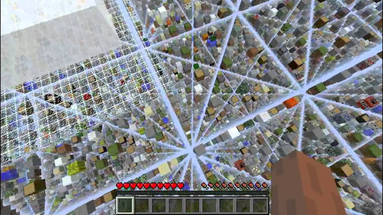 Minecraft - SkyGrid Survival Map Presentation and Download