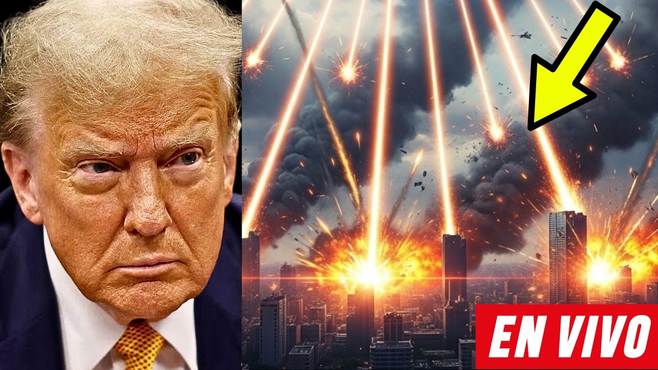 🚨 EN VIVO NOTICIAS: ATAQUE HIPERS&Oacute;NICO A ISRAEL DESDE IR&Aacute;N INMINENTE! TRUMP ORMUZ RUSIA EEUU