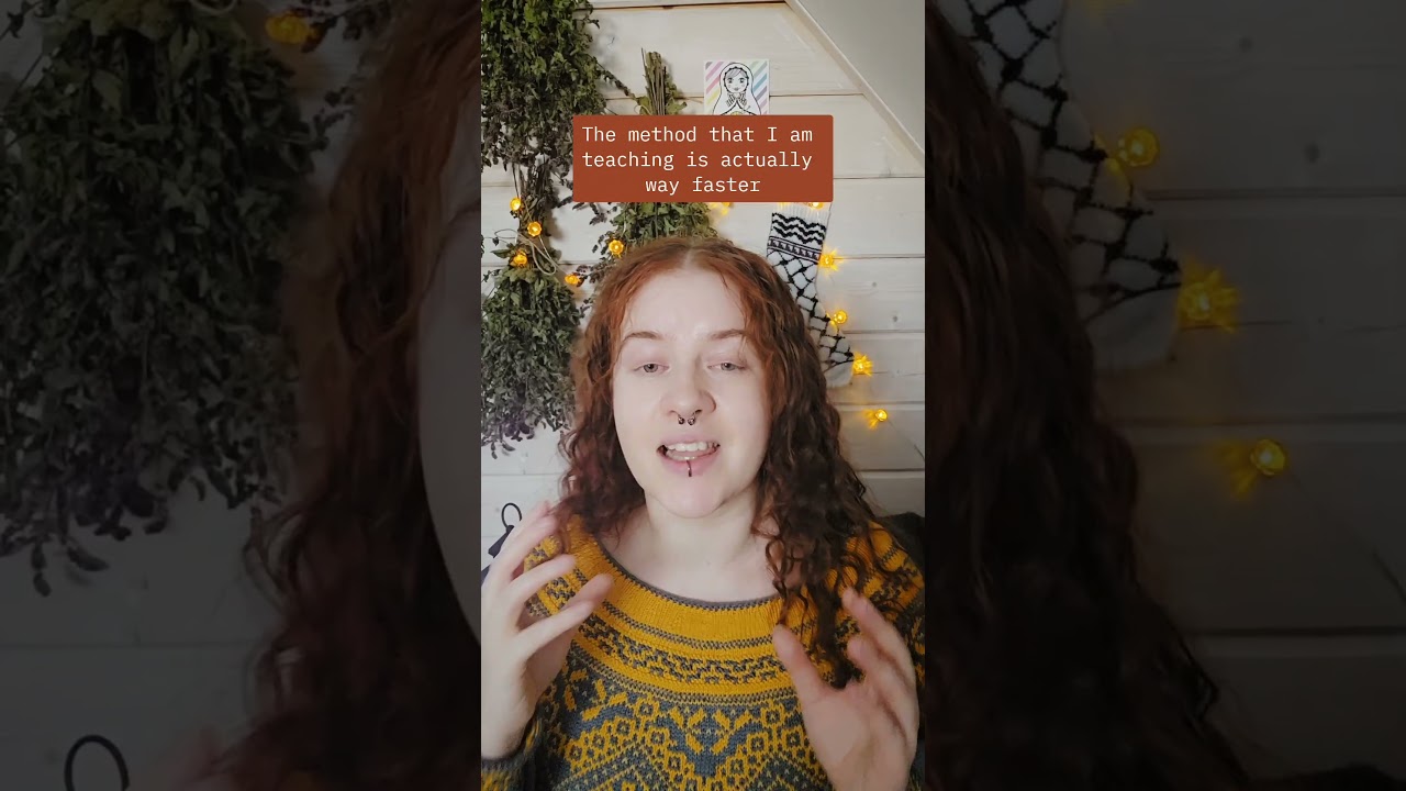 How do I know so much about knitting?