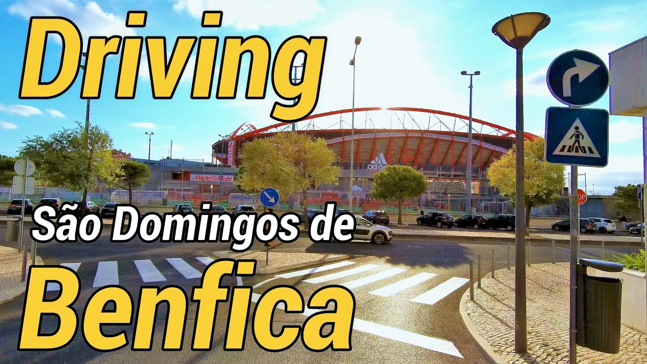 Driving in São Domingos de Benfica, Lisbon - Portugal [4K]
