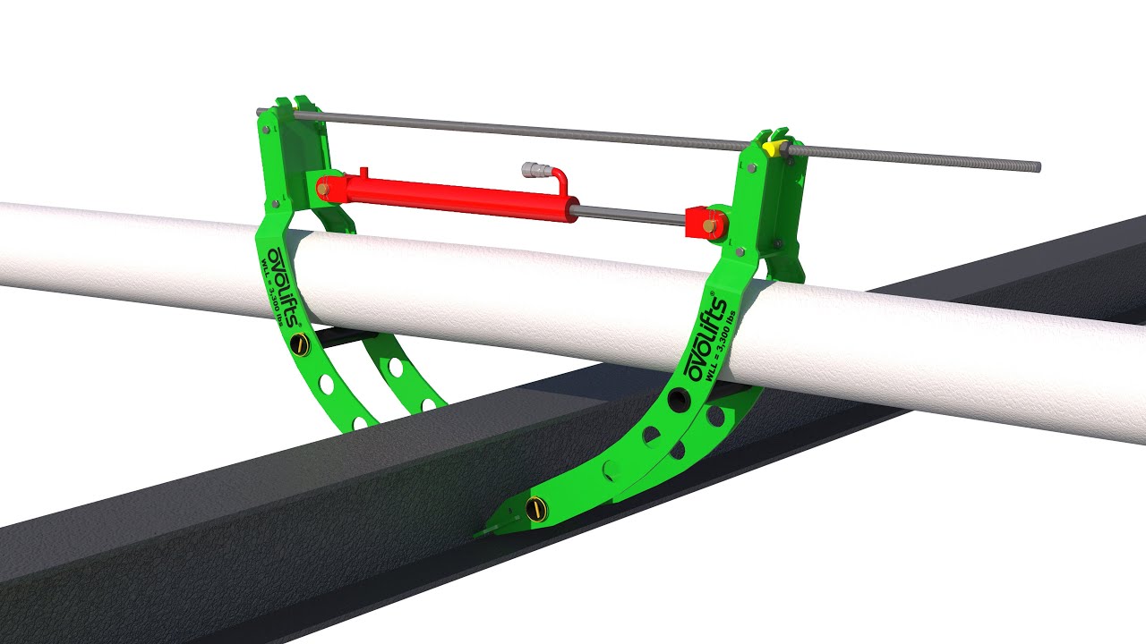 Ovolifts Uni-Jack - Pipe Rack Jack For Lifting Pipelines