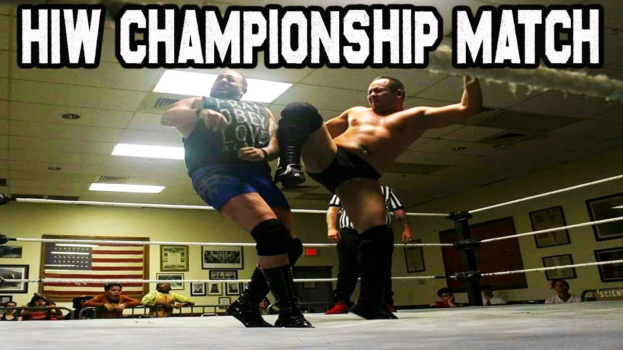 Chris Evans vs Roman Alexander HIW Championship Match