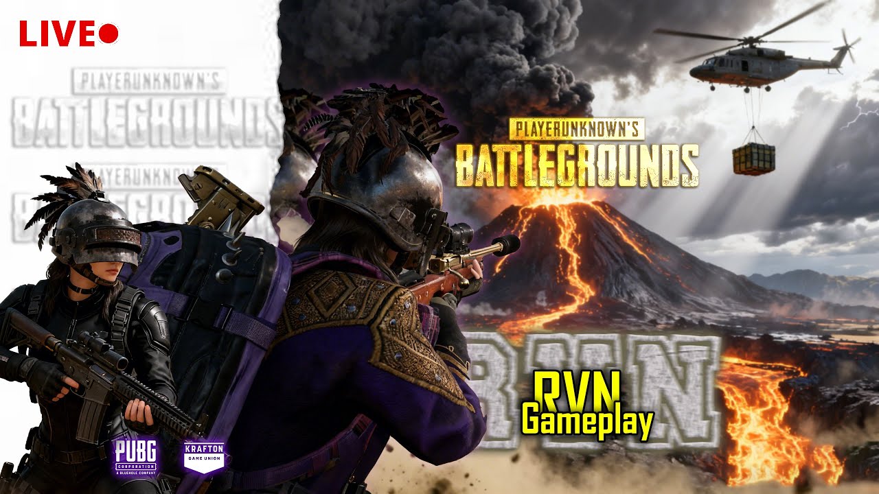 🔥 LIVE PUBG PC 2K — RUSHER MODE | Chicken Dinner Target! 🔥#2kgameplay #pubgpc #pubg