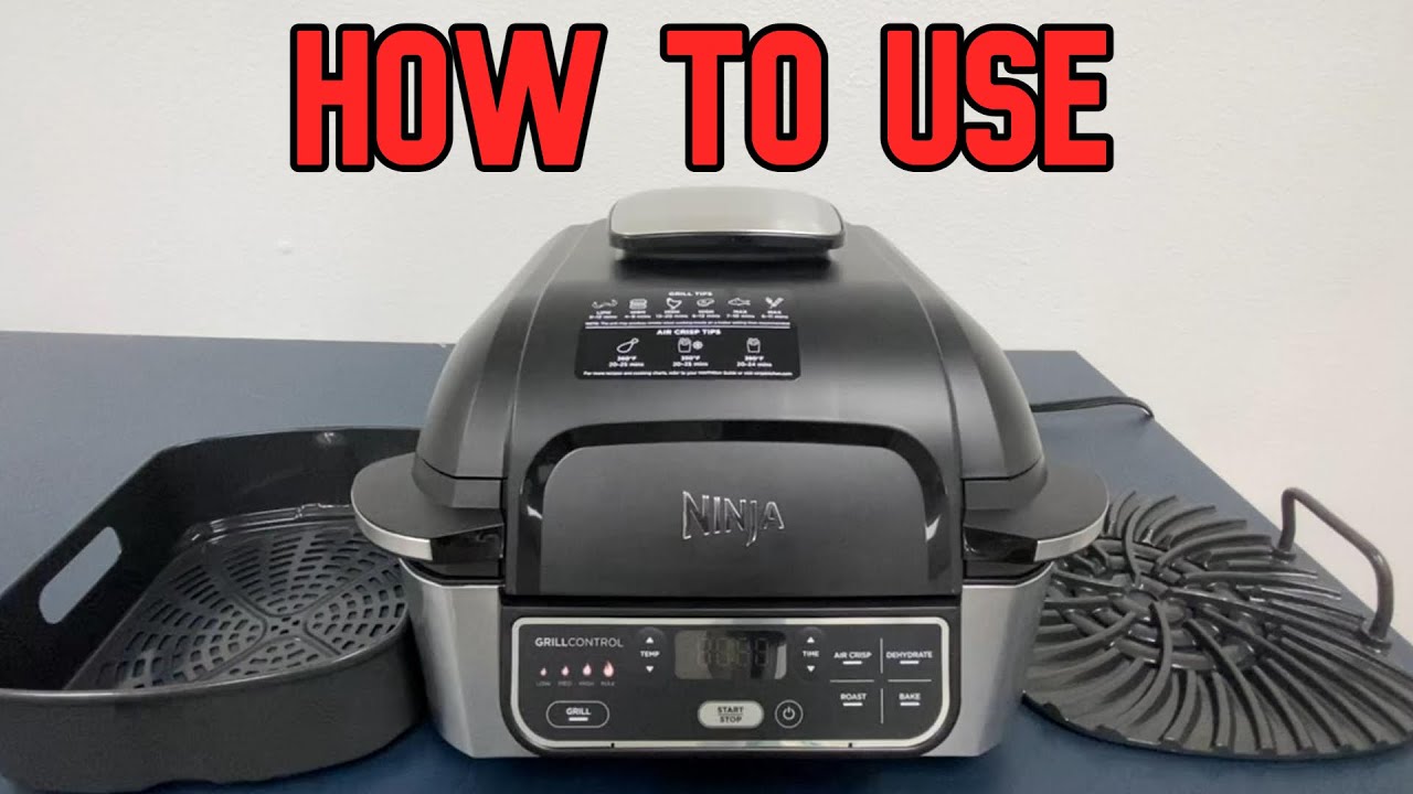 How To Use The Ninja Foodi 5-in-1 Indoor Grill with Air