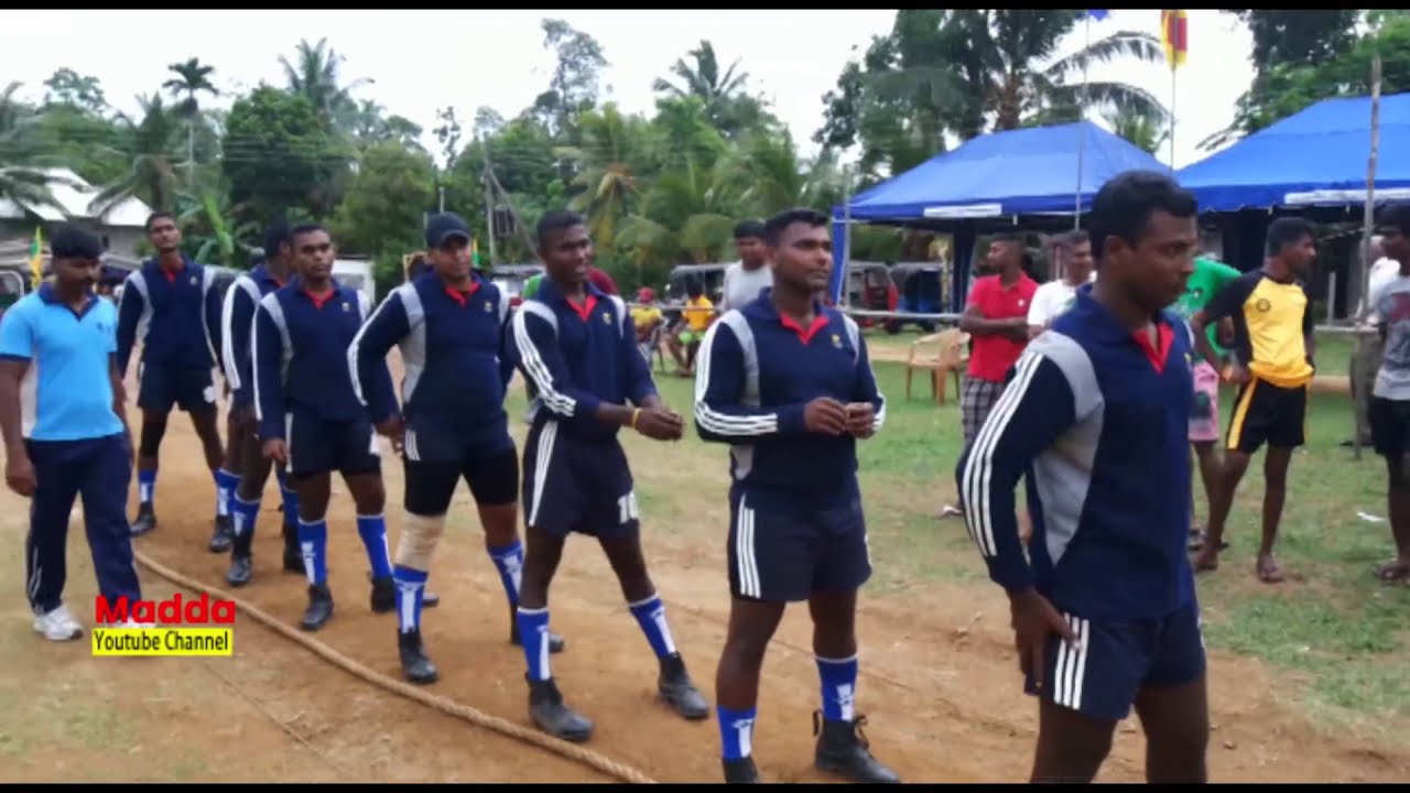 Srilanka Army vs pugoda Dumbell Tug of war match