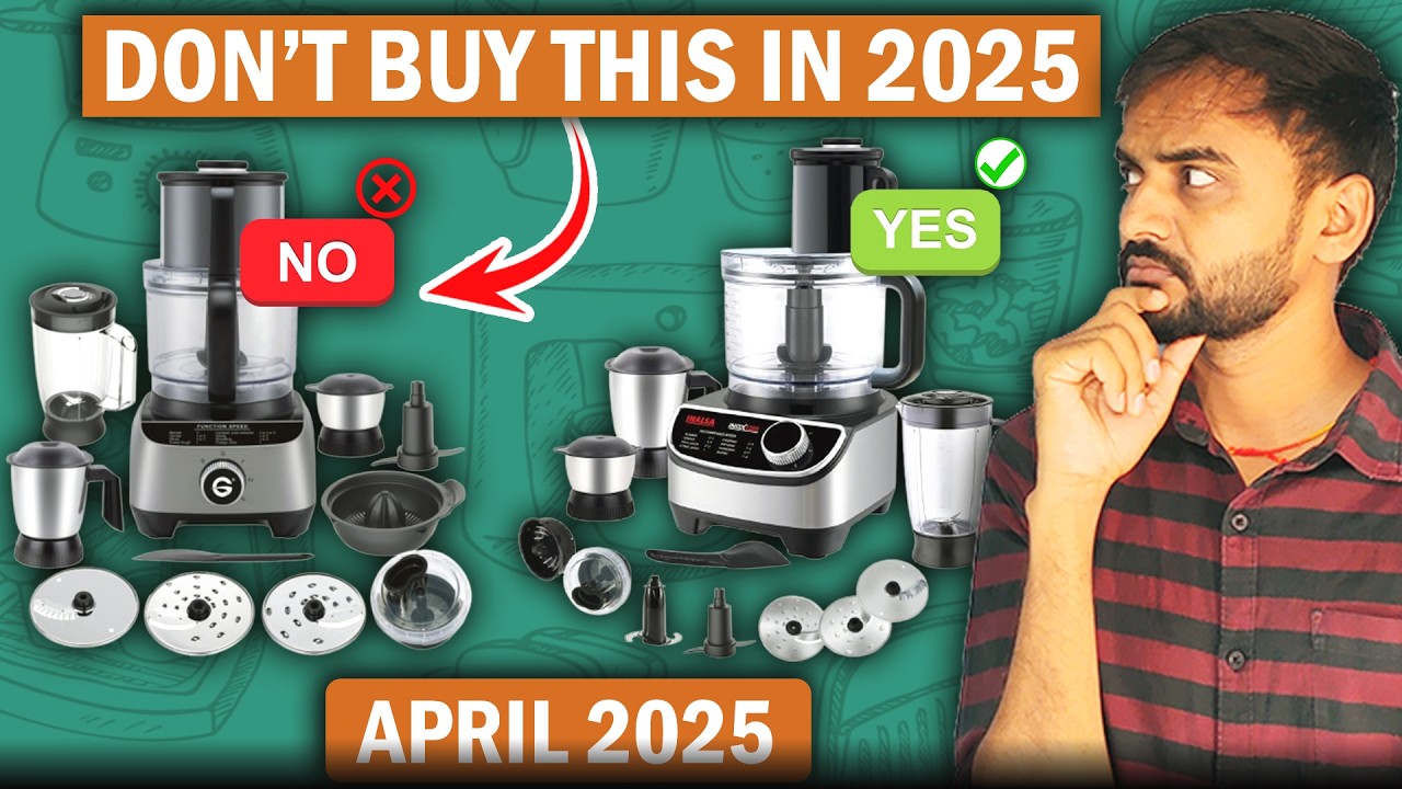 Best Food Processor 2025 India | Best Food Processor 2025 |  With Mixer Grinder