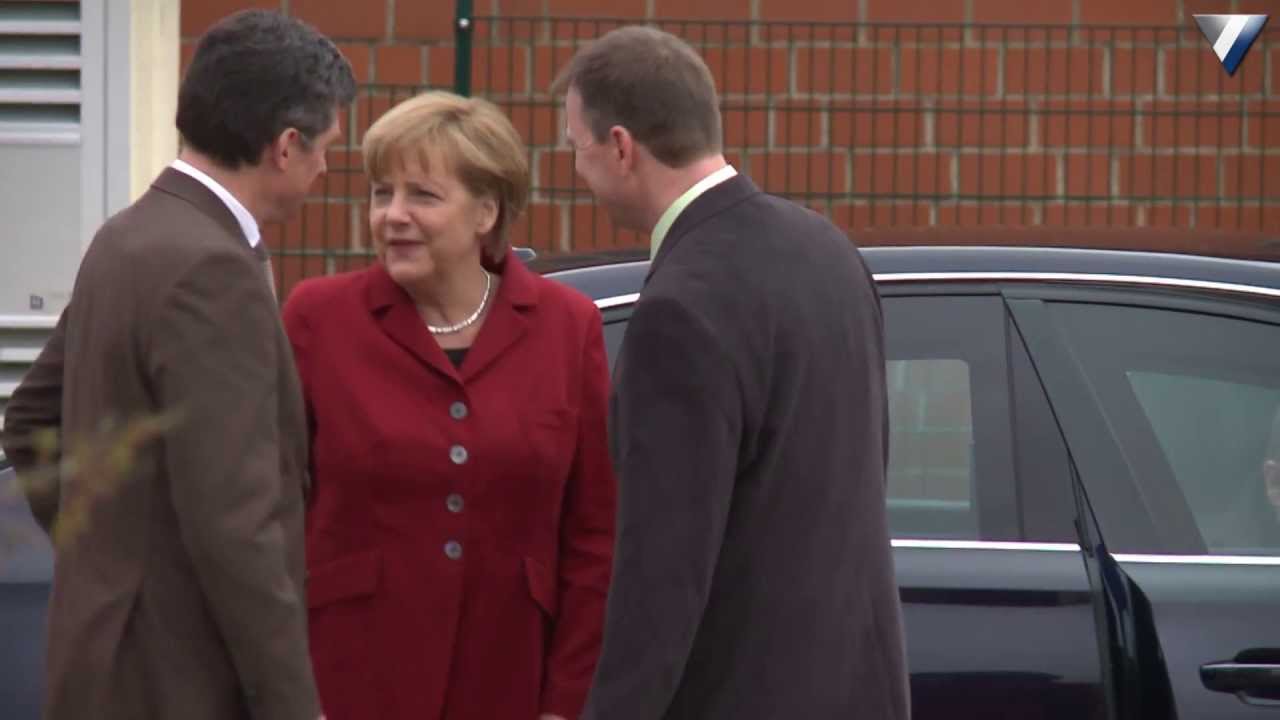 Bundeskanzlerin Angela Merkel in Melle - Wellingholzhausen