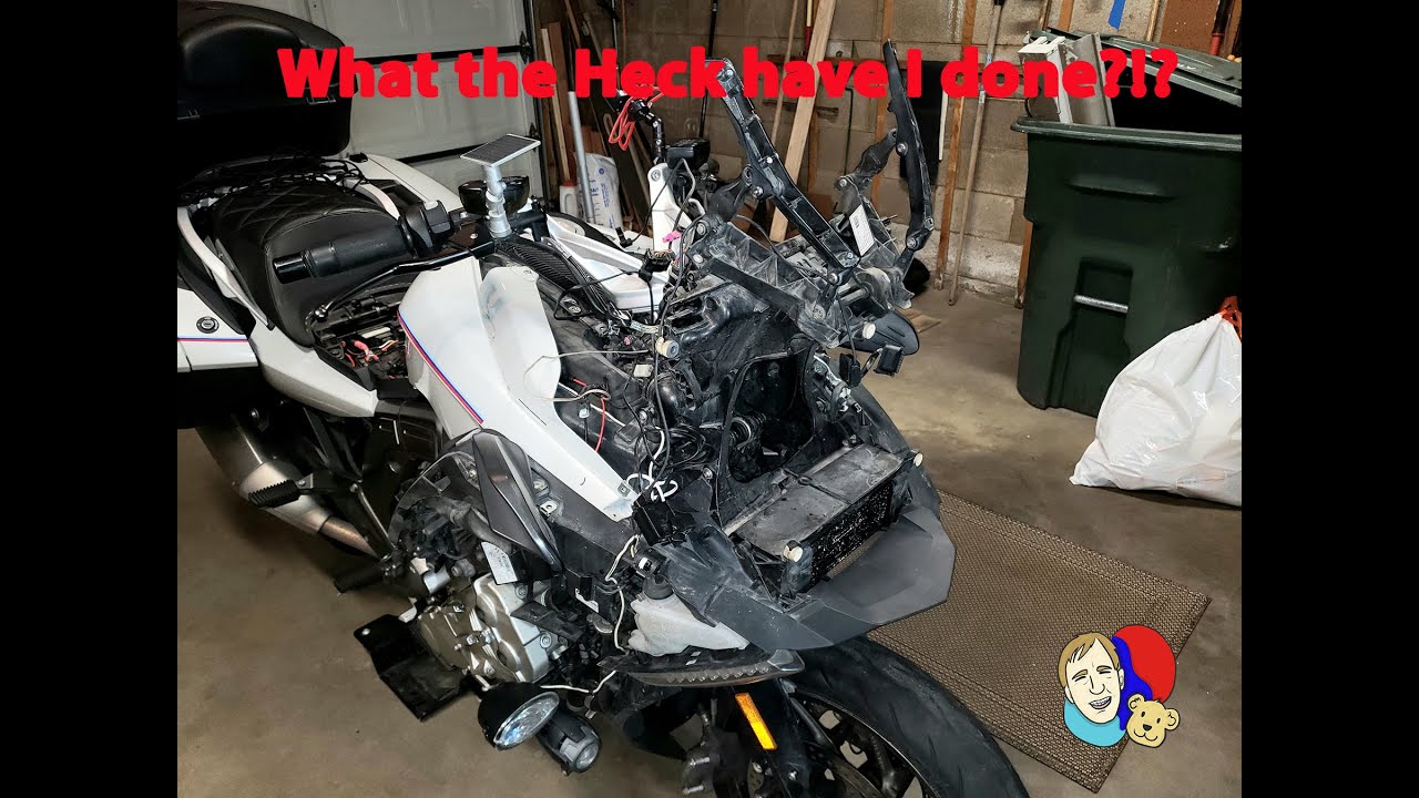 Замена шарового шарнира BMW K1600 GT от Jaysbigadventure