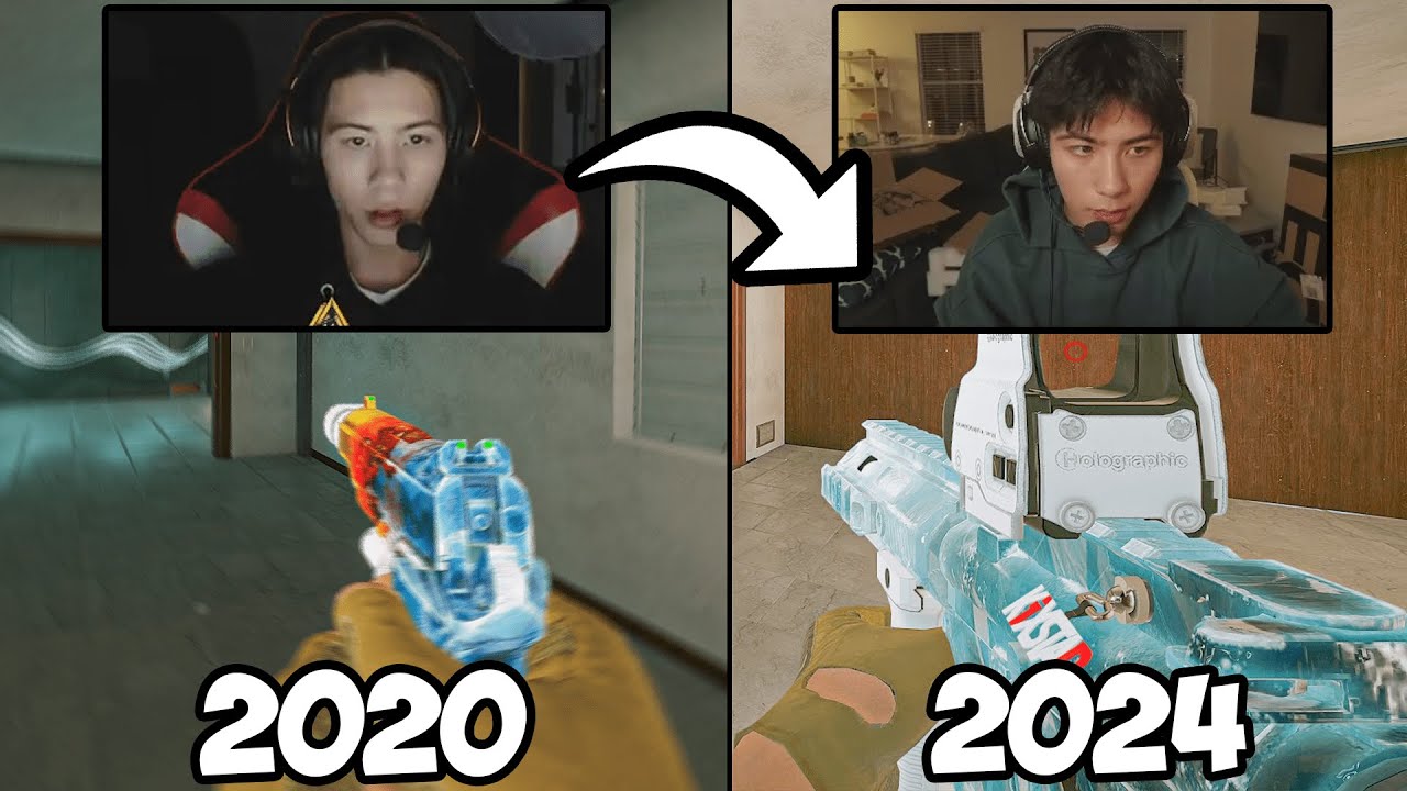 Эволюция Спойта (2020-2024) Rainbow Six Siege