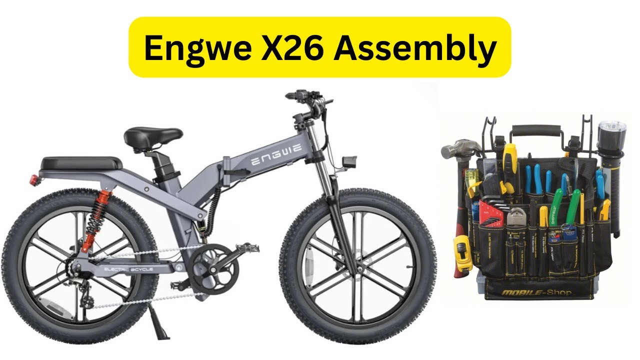 Engwe X26 Assembly Experience folding ebike e-bike electric bike bicycle @engweofficial