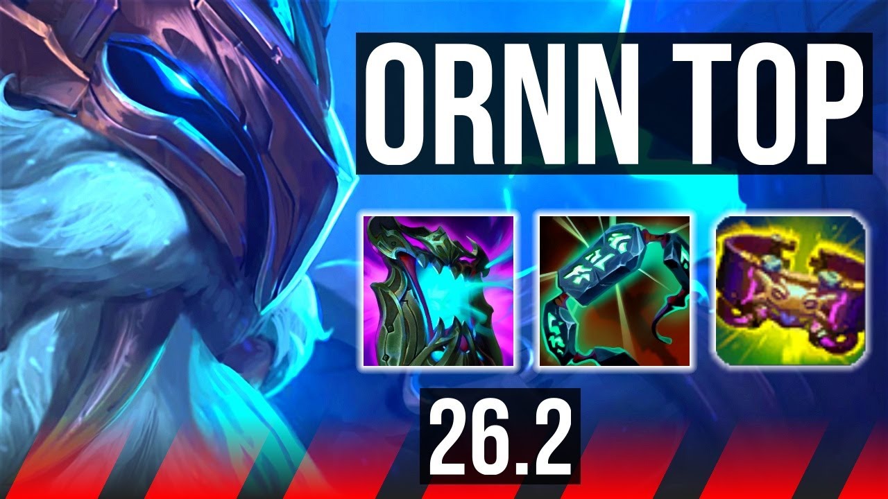 ORNN vs SETT (TOP) | Good KDA: 11/1/11 | EUW Master | 26.2
