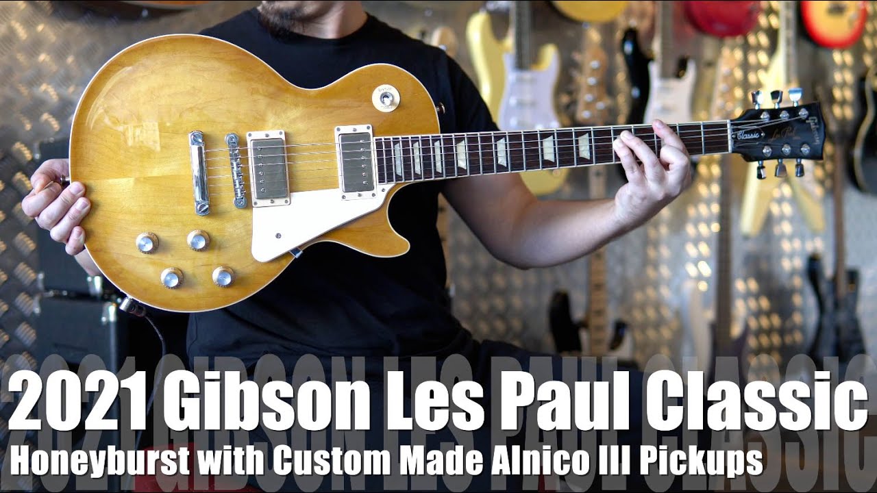 Gibson Les Paul Classic Honeyburst from the Modern Collection with some modifications