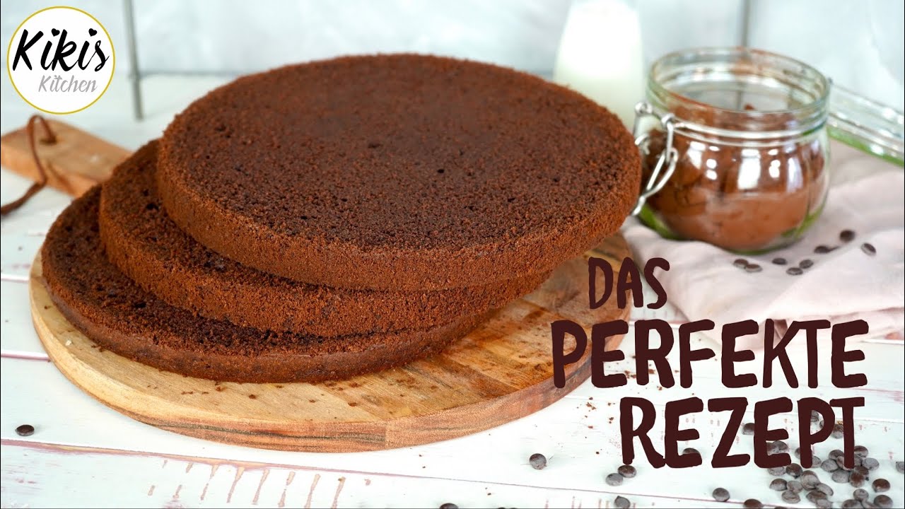 Das 1x1 des Backens: Saftigen Schokoladenboden backen / Grundrezepte mit Kiki