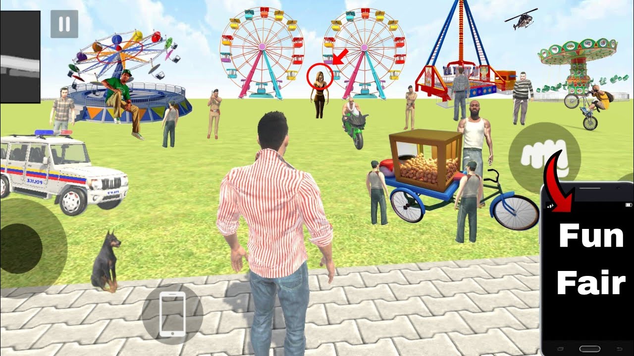 Entered in Fun Fair 😍 Indian Theft auto simulator New update 🤑 story video JAGJEET GAMERZ