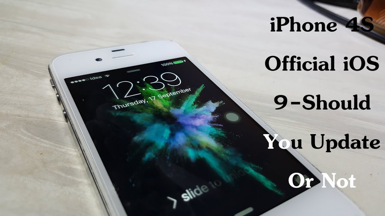 iPhone 4S Official iOS 9 Update - Performance