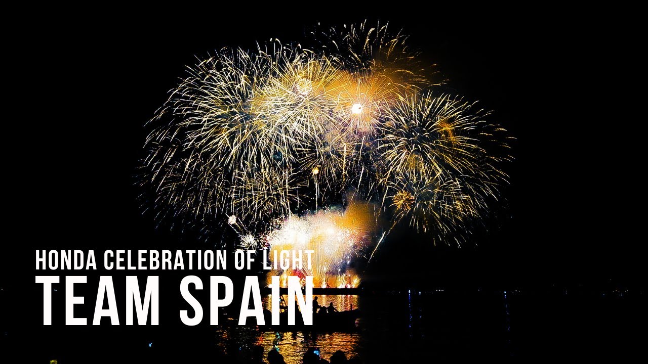 [4K] Fireworks, Team Spain - Honda Celebration of Light 2022, English Bay Vancouver BC