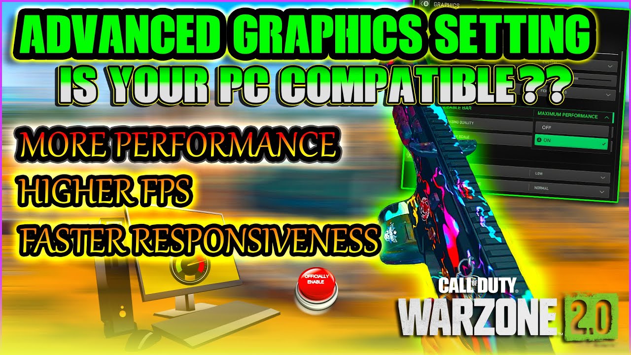 Warzone 2 OFFICALLY Supports RESIZABLE BAR!! Enable This Setting! Season 4 Reloaded Advanced Feature