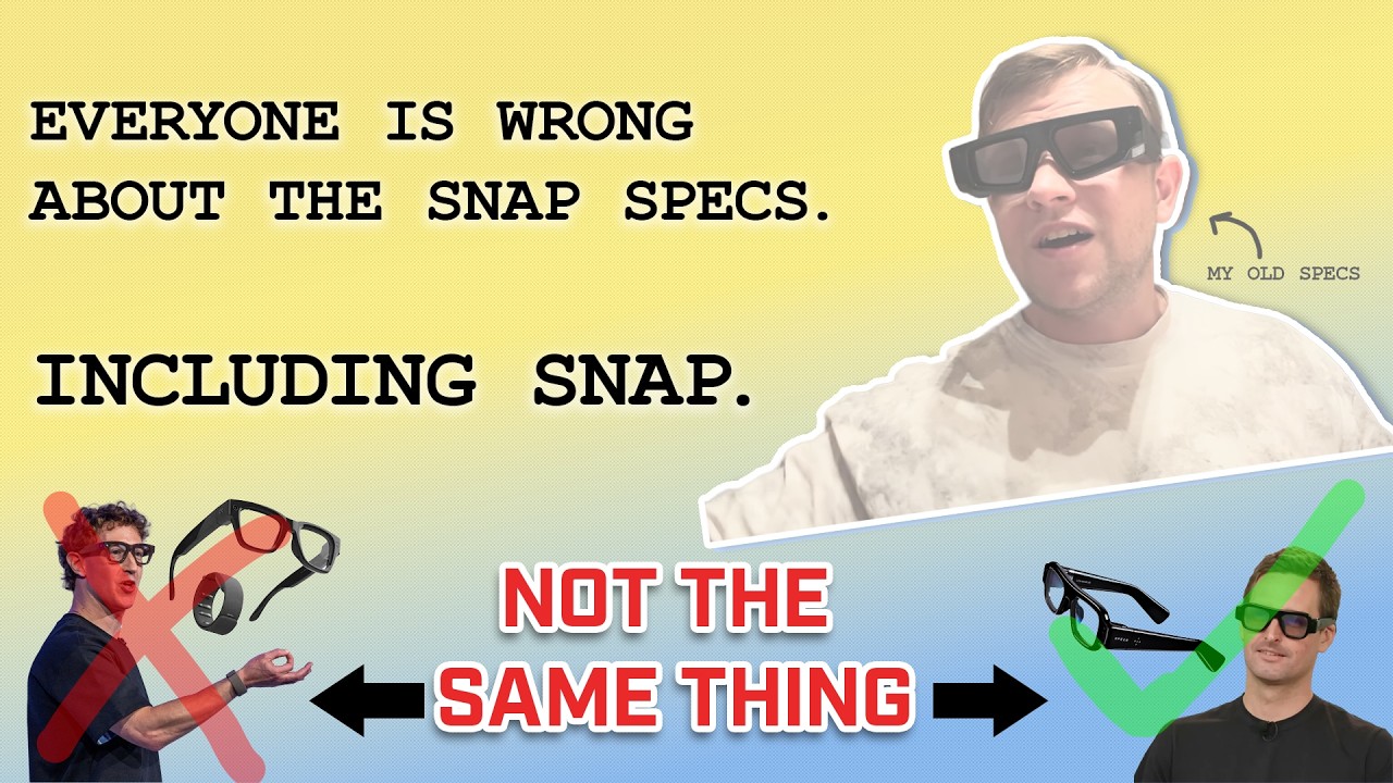 Everybody is wrong about the Snap Specs&hellip;including Snap