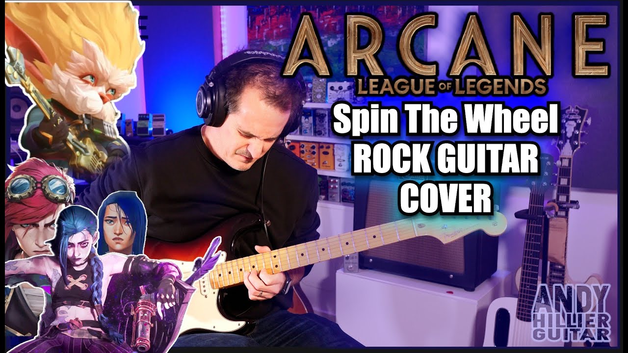 Spin The Wheel (Arcane Season 2) Rock Guitar Cover by Andy Hillier