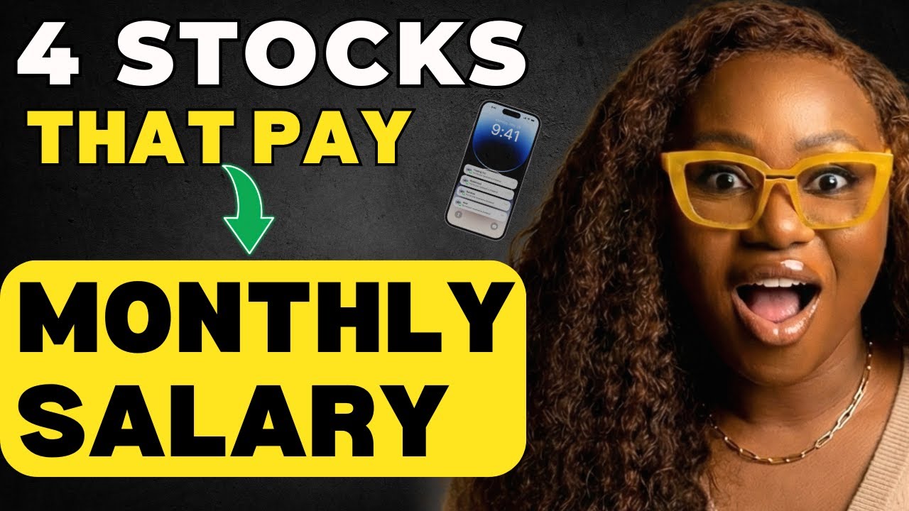 4 Stocks That Pay You a Monthly Salary