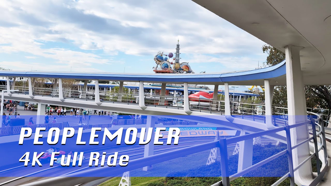 PEOPLEMOVER 4K - Full Ride