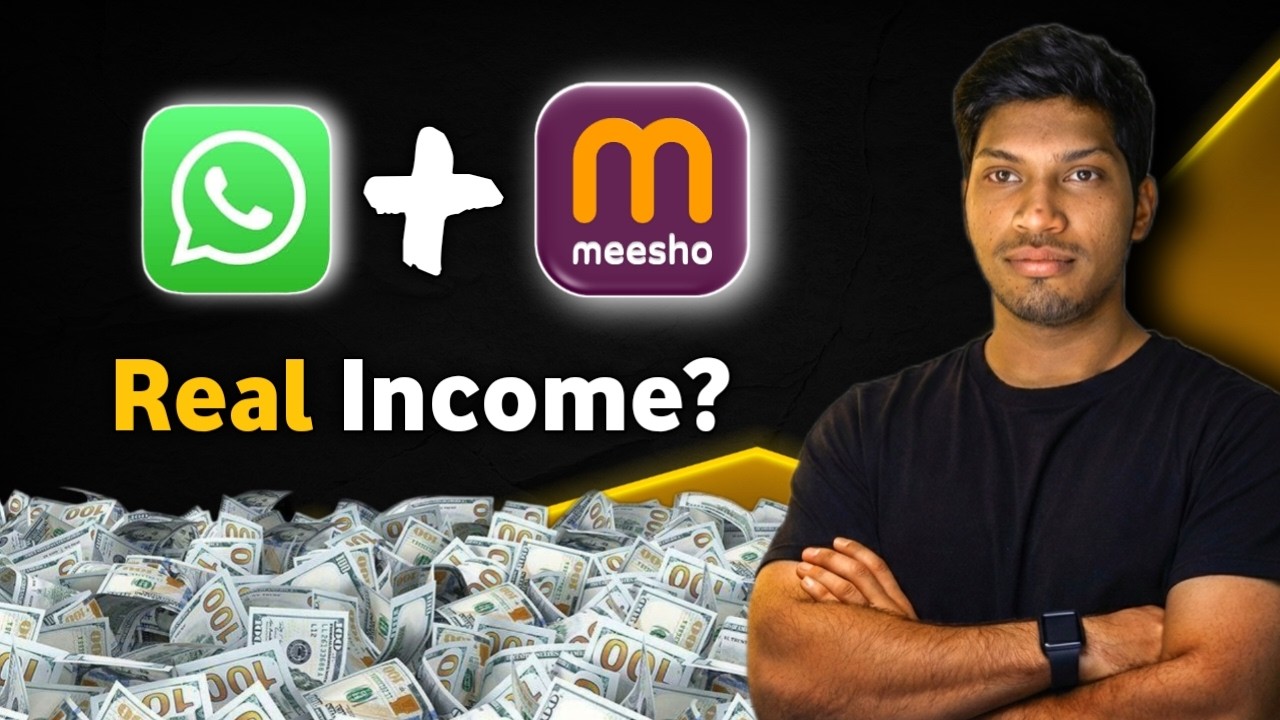 Meesho + WhatsApp = Real Income?😱