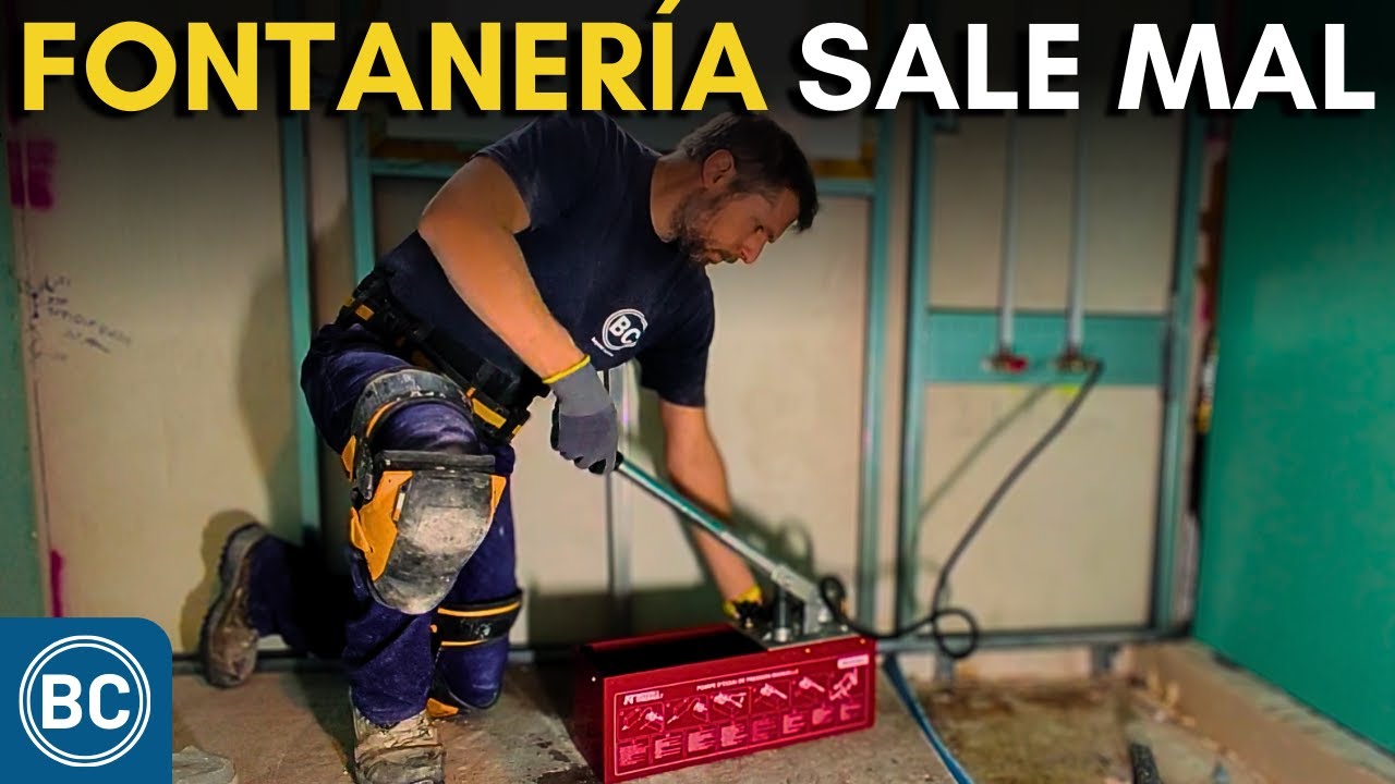 🔷 PRUEBA de PRESIÓN TUBERÍAS + PLACAS de YESO TABIQUES |  EP.88 Construyendo nuestra casa