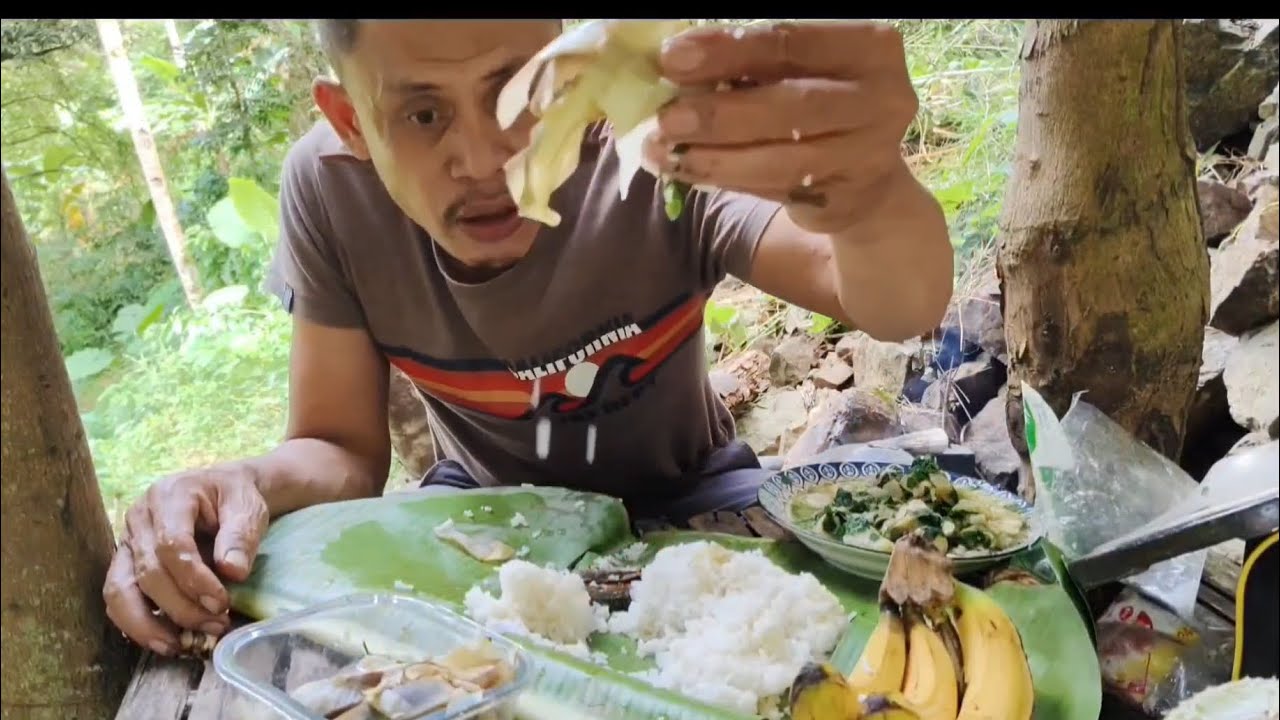 Kinilaw puso nang saging with otan at binuwad ang sarap bukidlife