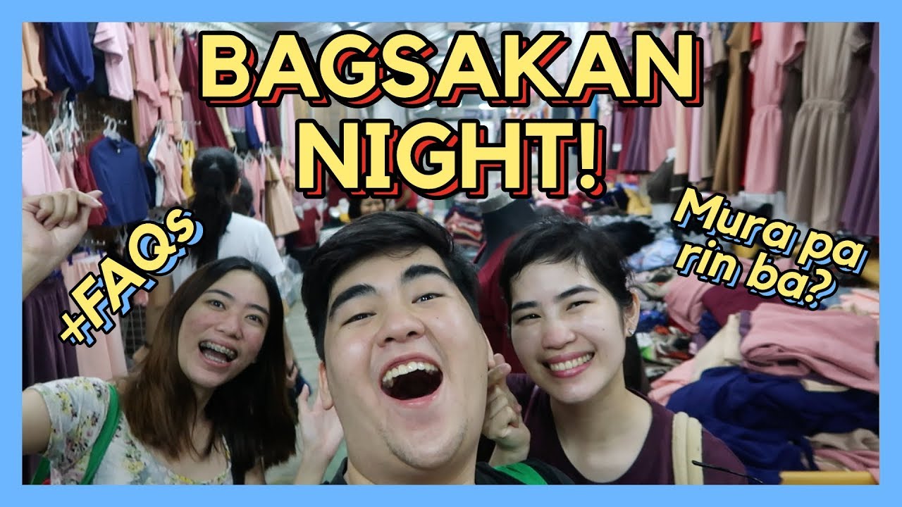 BAGSAKAN TAYTAY NIGHT MARKET + FAQs | Gabs on Cam