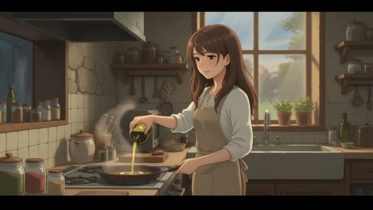 Simple Life Daily Routine 🌿 | Ghibli Inspired Calm & Cozy Vibes