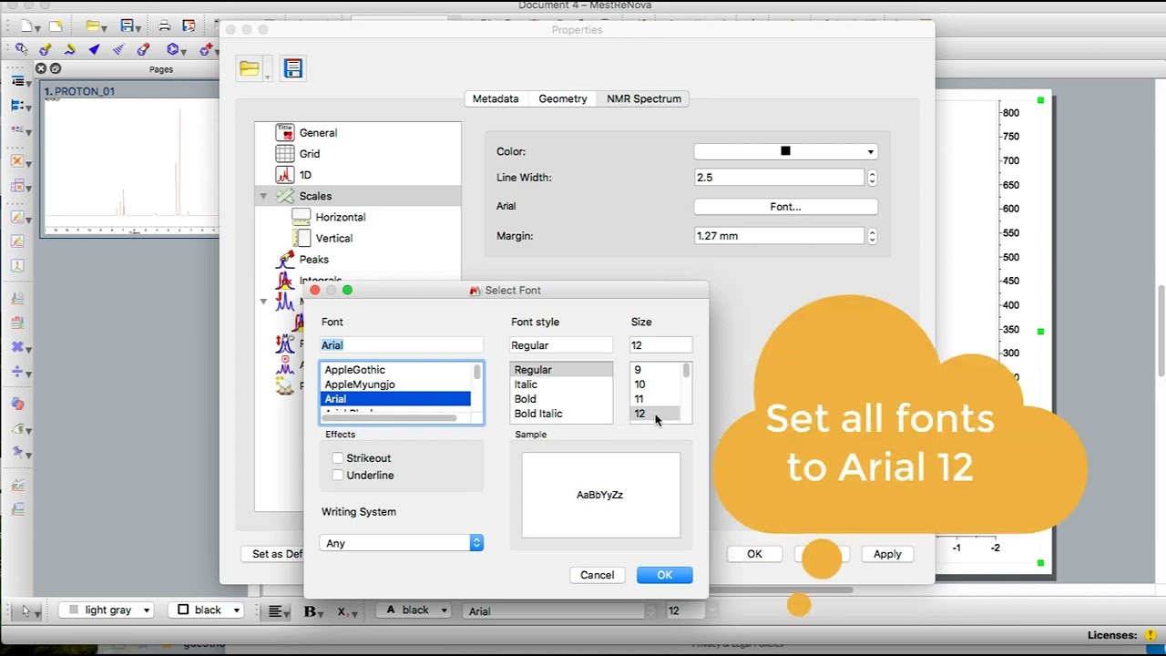 MestReNova (MNova) Basics Part1: Setup and page defaults