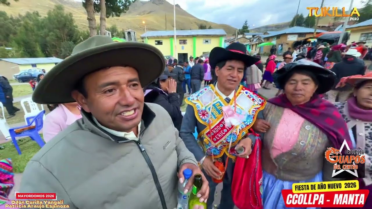 FIESTA DE AÑO NUEVO 2026- CCOLLPA MANTA HUANCAVELICA/NIÑO PATRÓN CCOLLPA-(Orq.GUAPOS Tarde )01/01/26