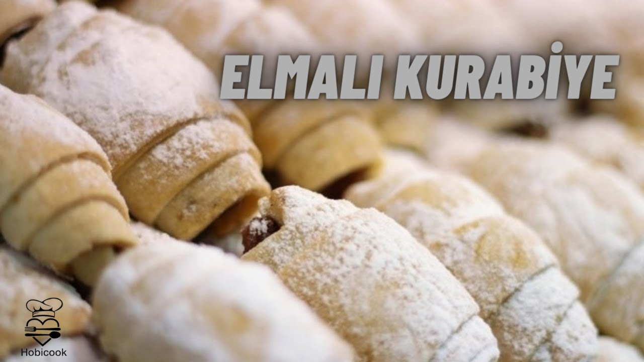Elmalı Kurabiye - Turkish Style Apple Cookies #elmalikurabiye #applecookies