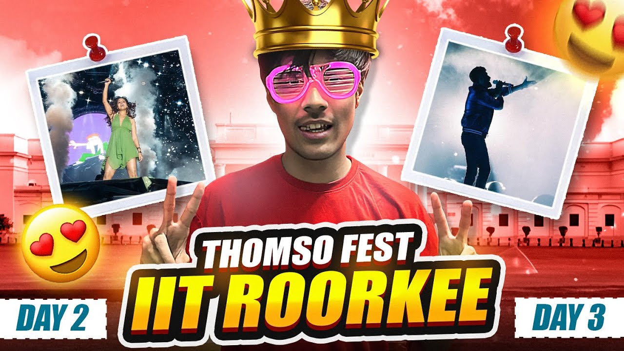 Thomso 2024 Day - 2 And 3 | Live Concerts  | Events IIT Roorkee 🔥