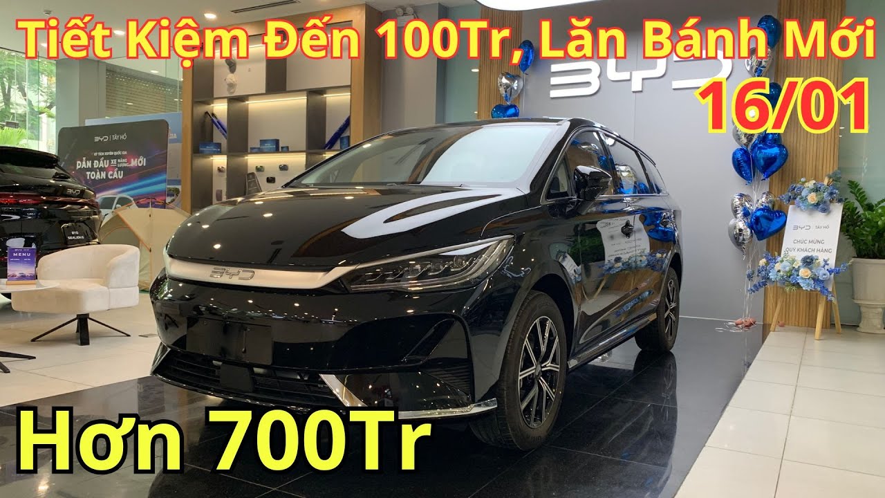 ✅Giá Khuyến Mại BYD M6 Giữa Tháng 1 Mới. Tiết Kiệm Đến 100Tr, Tổng Lăn Bánh Mới | Xegiatot24h