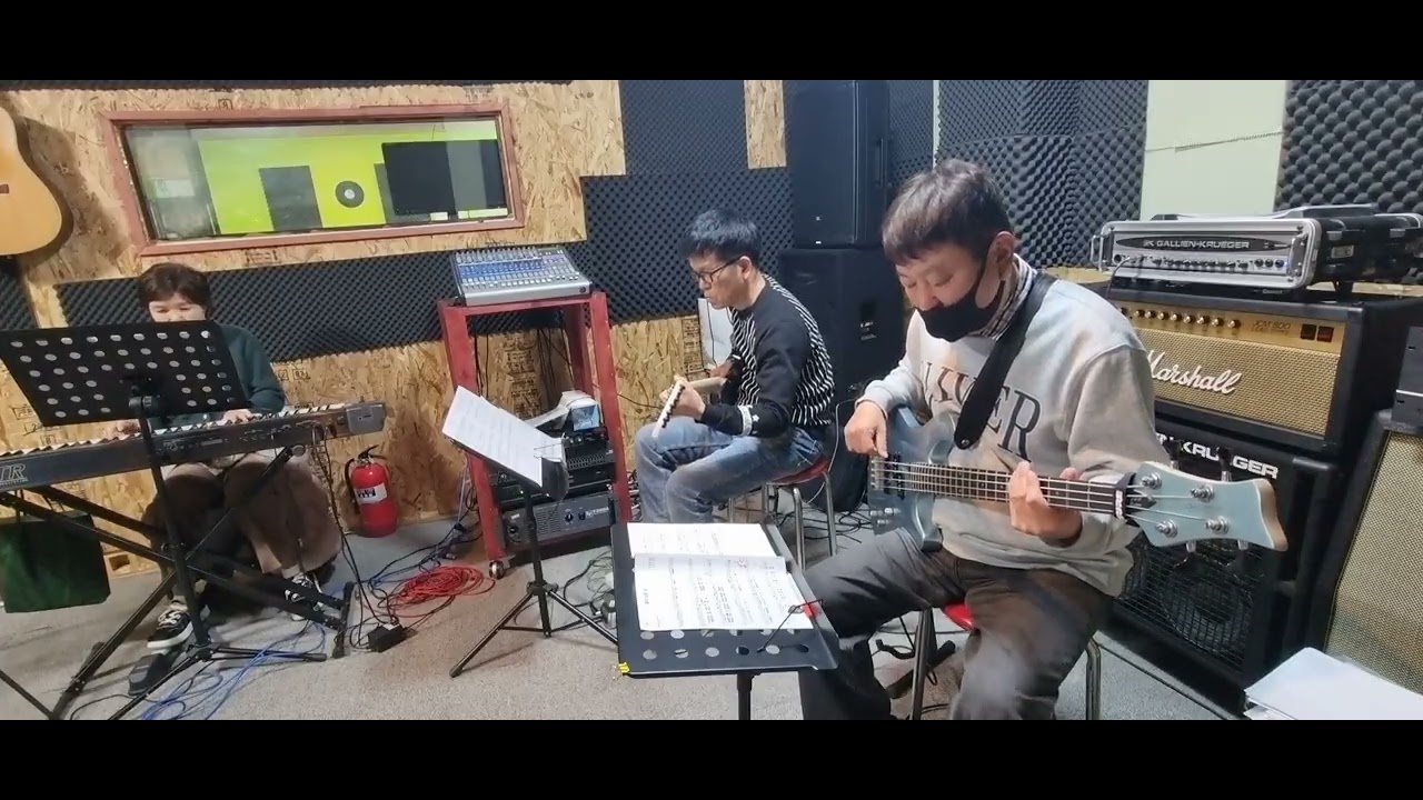 혼자남은밤 #김광석 #25년12월 #베이스모니터링 #느린곡은 어려워유 
