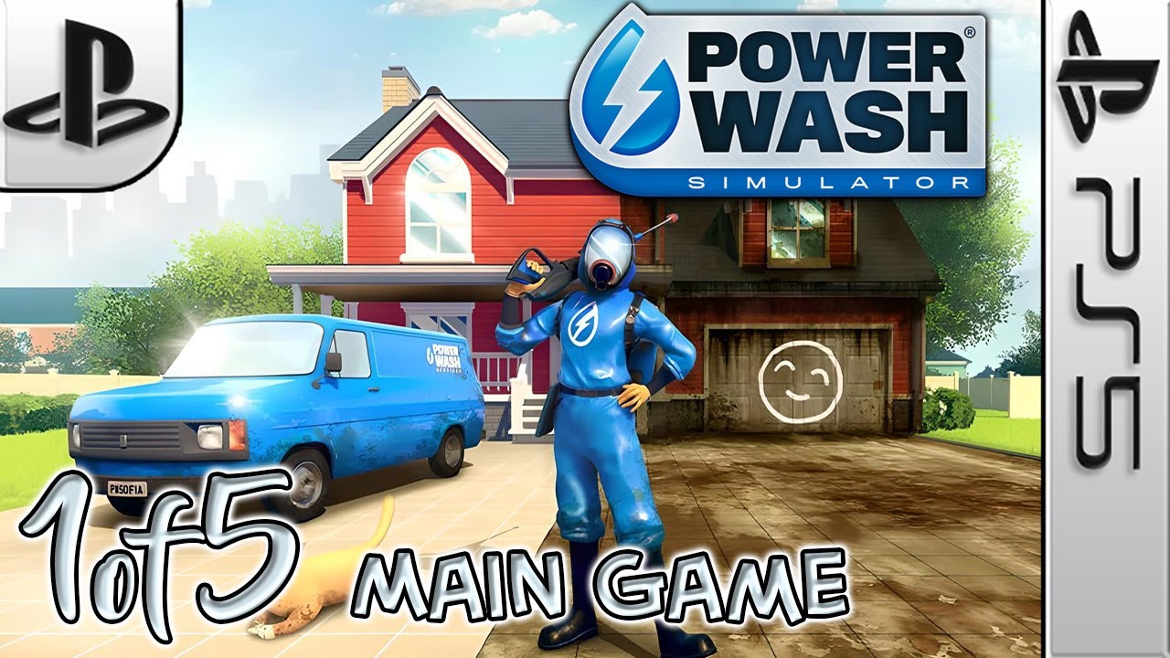 Longplay of PowerWash Simulator (1/5 - Main game)