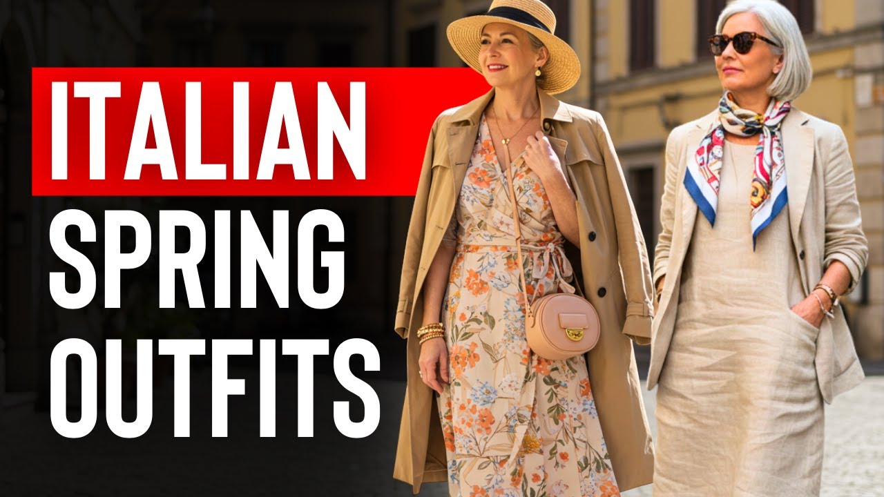 10 ITALIAN Inspired Spring Outfits For Women Over 50