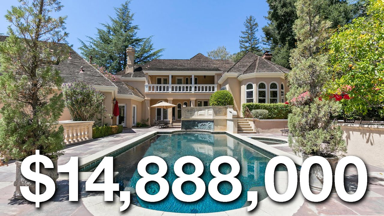 INSIDE A $14,888,000 BAY AREA ESTATE IN A 10.6 ACRE PARK!!!!