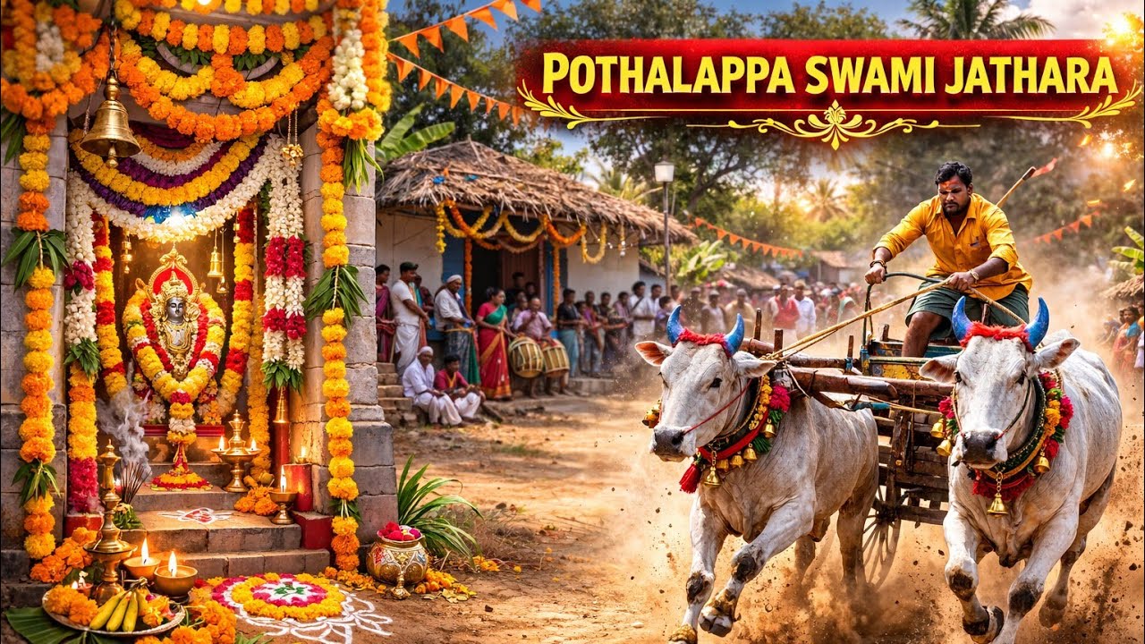 పెద్ద కమ్మవారి పల్లి గర్జించింది పోతలప్ప స్వామి జాతర రక్తం మరిగించింది 🐂ఎద్దుల బండ్ల దూకుడు అంటే ఇదే