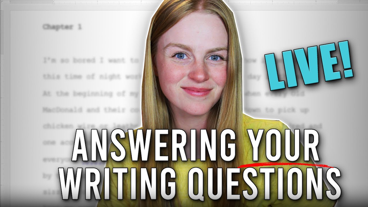LIVE Q&A: Answering YOUR Writing Questions with Award-Winning Author Claire Fraise